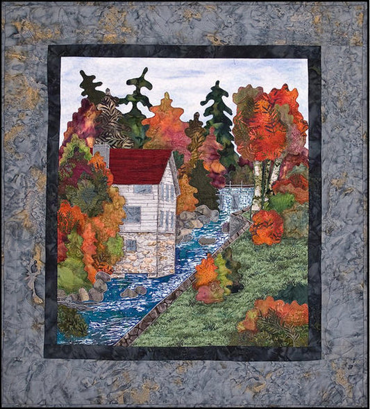 Autumn by the Old Mill HBH-201e - Downloadable Pattern