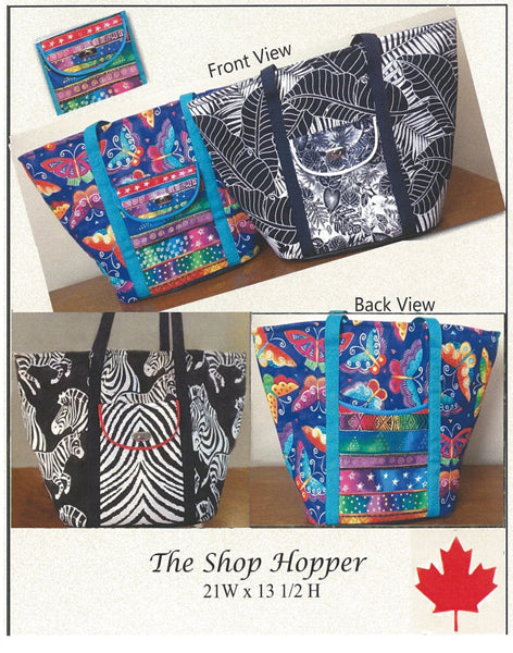 The Shop Hopper Bag Pattern HBH-404 - Paper Pattern