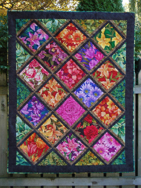 Tuesday Garden Club Quilt Pattern HHQ-7319 - Paper Pattern