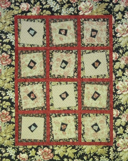 Tumblers Quilt Pattern HHQ-7342 - Paper Pattern