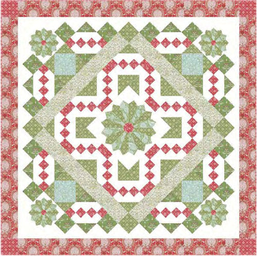 Holiday Medallion Quilt Pattern HHQ-7428 - Paper Pattern
