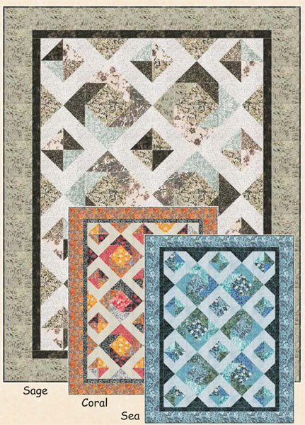 Juliana Lap Quilt Pattern HHQ-7446 - Paper Pattern