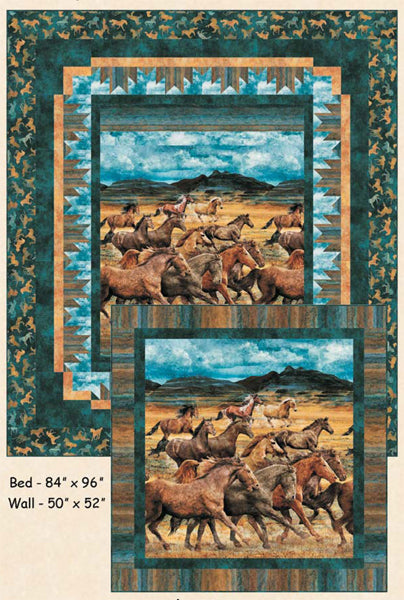 Wild Herd Quilt Pattern HHQ-7460 - Paper Pattern
