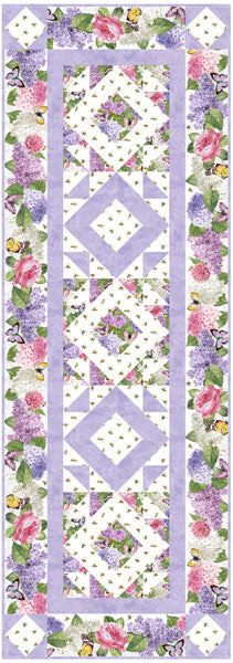 Cutting Garden Wall, Table Square and Runner Pattern HHQ-7470 - Paper Pattern