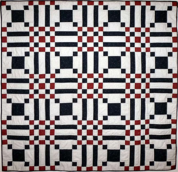 Checkered Path Quilt Pattern HQ-201 - Paper Pattern