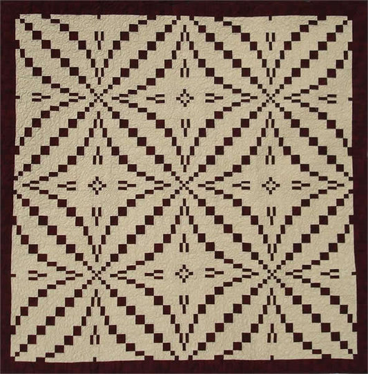 King's Puzzle Quilt Pattern HQ-202 - Paper Pattern