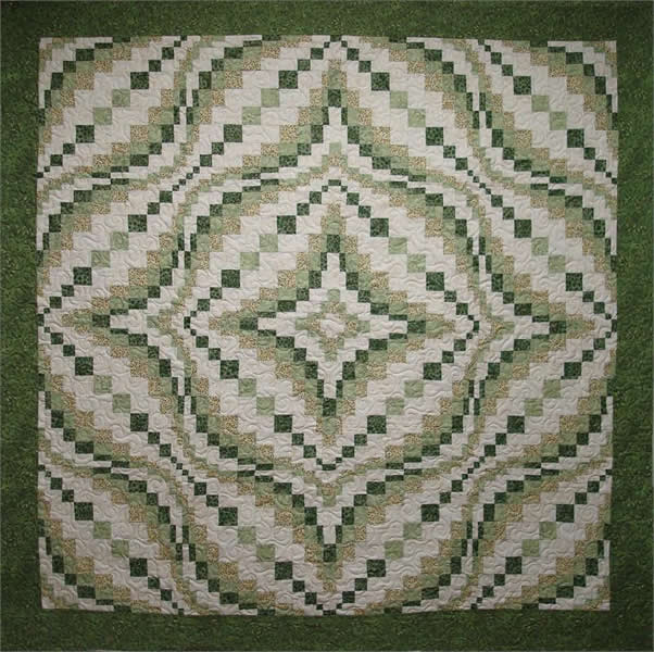 Winding Waves Quilt Pattern HQ-204 - Paper Pattern