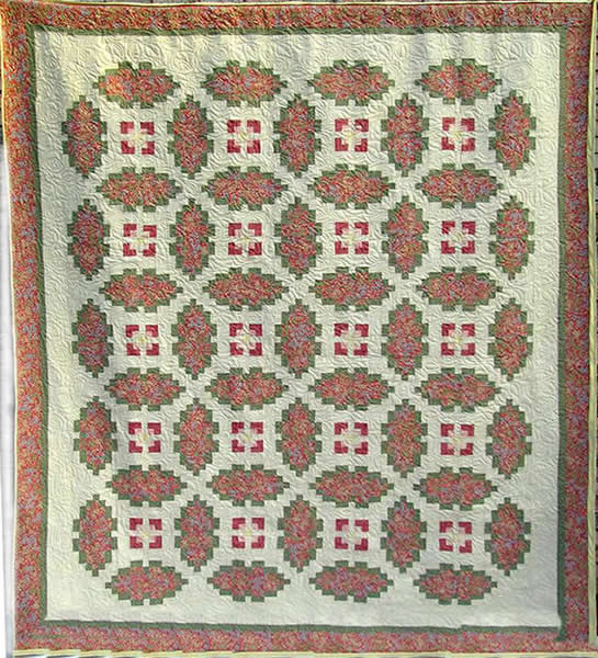 June Wedding Quilt Pattern HQ-210 - Paper Pattern