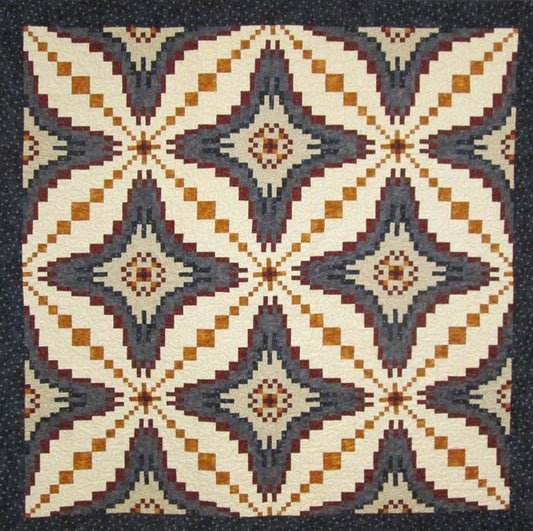 Desert Diamonds Quilt Pattern HQ-219 - Paper Pattern