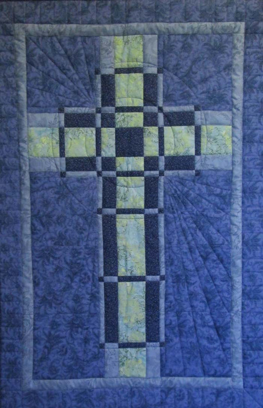 Woven Cross Quilt Pattern HQ-221 - Paper Pattern