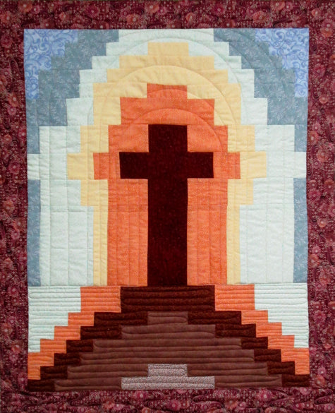 Cross of Promise Wall Hanging HQ-242e - Downloadable Pattern
