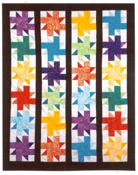 Playing With Colors Quilt KB-52e - Downloadable Pattern