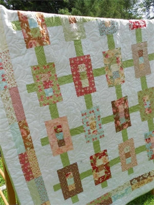 Inwood Garden Quilt Pattern LLD-036 - Paper Pattern