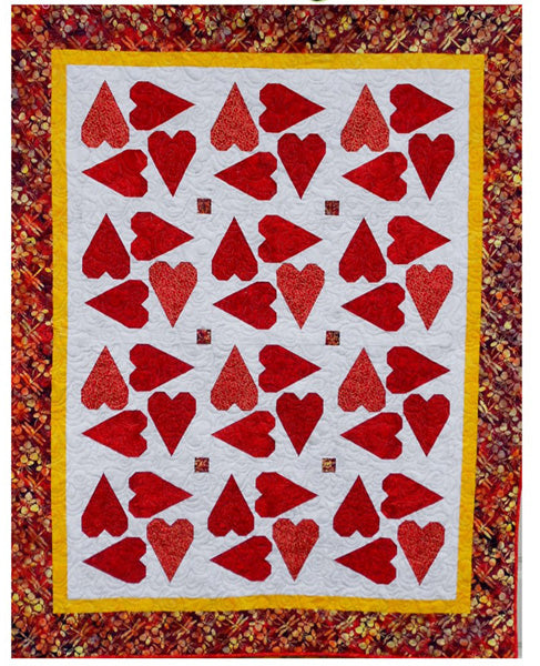 Surrounded by Love Quilt Pattern LLD-060 - Paper Pattern