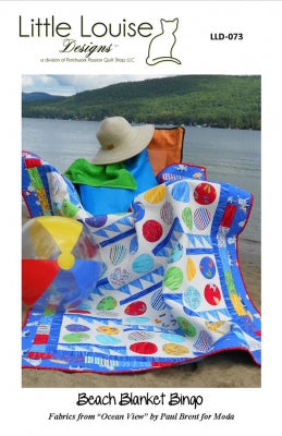 Beach Blanket Bingo Quilt LLD-073e - Downloadable Pattern