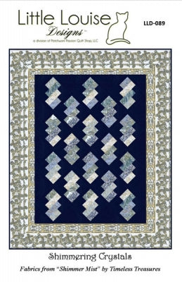 Shimmering Crystals Quilt LLD-089e - Downloadable Pattern
