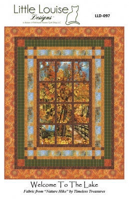 Welcome to the Lake Quilt Pattern LLD-097 - Paper Pattern