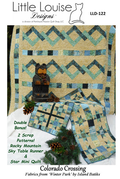 Colorado Crossing Quilt LLD-122e - Downloadable Pattern