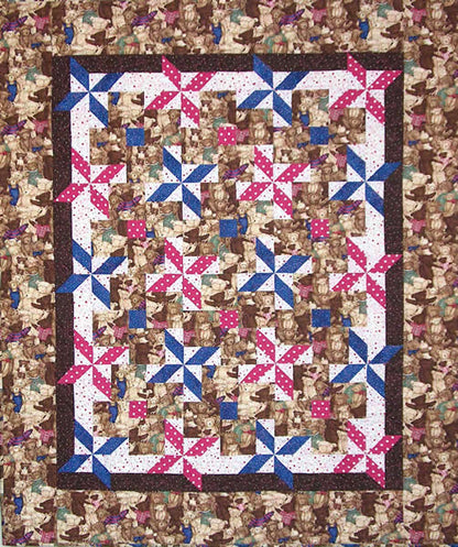 Little Twist Quilt Pattern LOB-112 - Paper Pattern