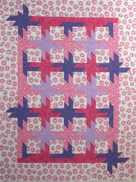 All Tucked In Quilt Pattern LOB-121 - Paper Pattern