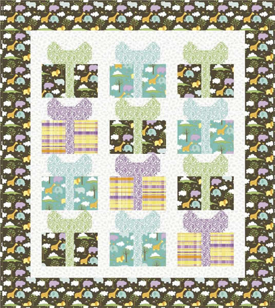 U R a Gift Quilt Pattern LOB-127 - Paper Pattern