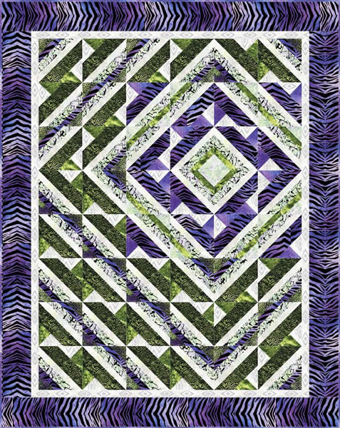 Into The Amazon Quilt Pattern LOB-128 - Paper Pattern