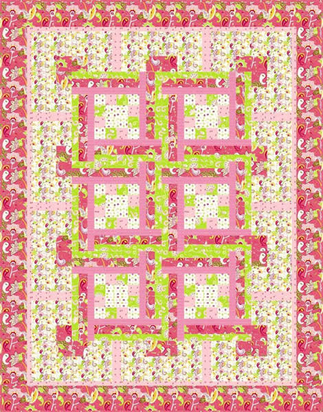 Twixt N Tween Quilt Pattern LOB-131 - Paper Pattern