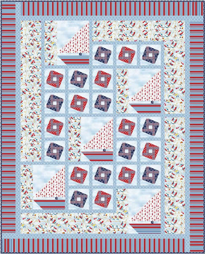 Annapolis Bound Quilt Pattern LOB-132 - Paper Pattern