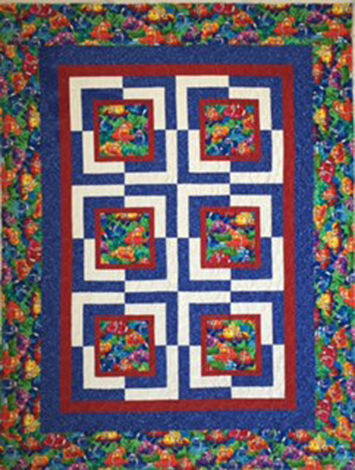 Checkered Past Quilt Pattern LOB-142 - Paper Pattern
