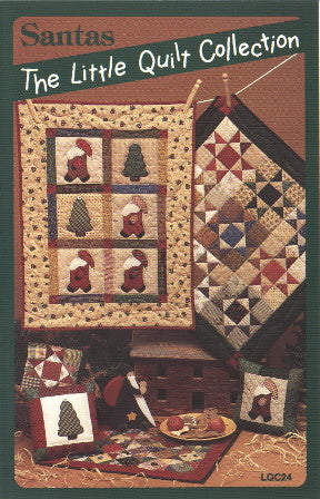 Santas Quilt Pattern LQC-24 - Paper Pattern
