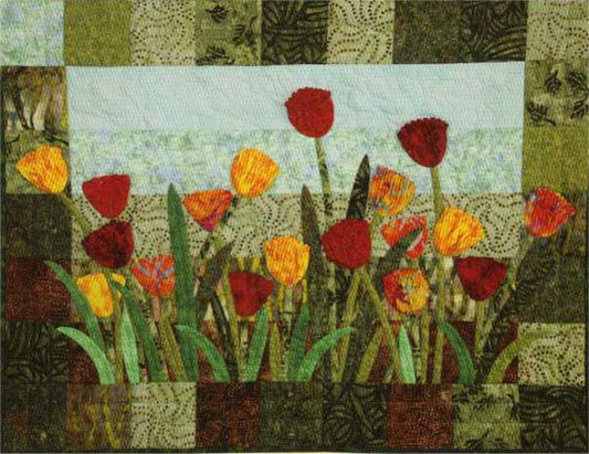 Tulip Fields Quilt Pattern LSC-1401 - Paper Pattern