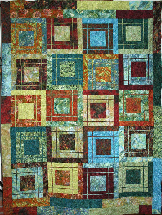 Squared Away Quilt Pattern MD-50 - Paper Pattern