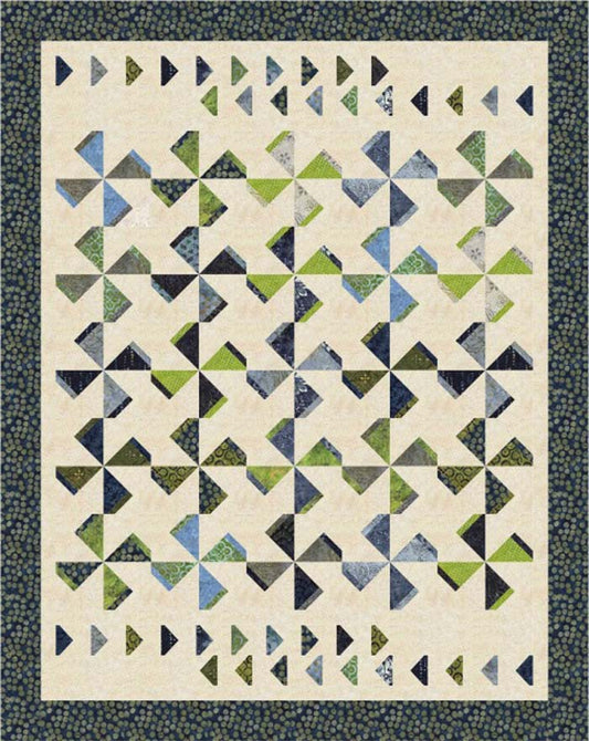 Cloverleaf Quilt Pattern MD-65 - Paper Pattern