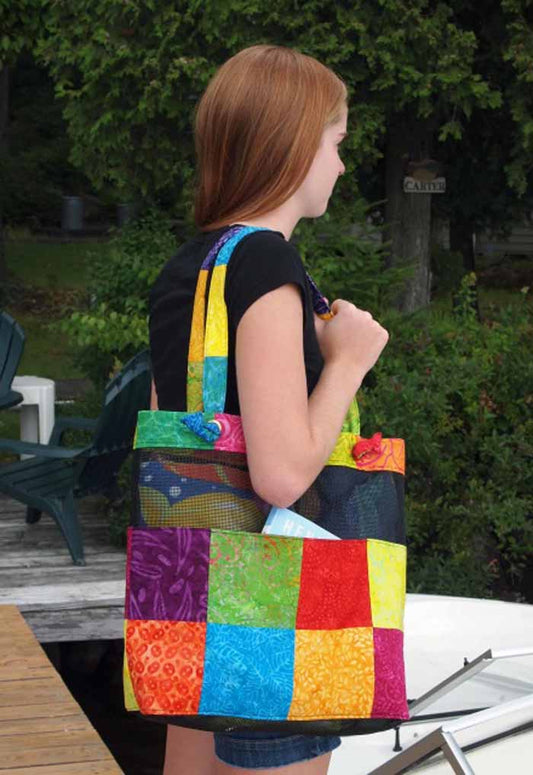 Cabana Mesh Tote MD-CT19e - Downloadable Pattern