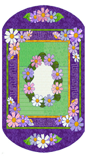 October Cosmos Quilt MGD-107e - Downloadable Pattern