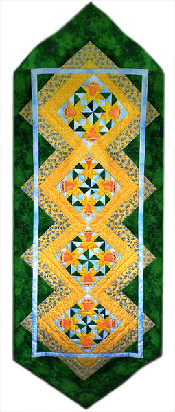March Daffodils Quilt Pattern MGD-310 - Paper Pattern