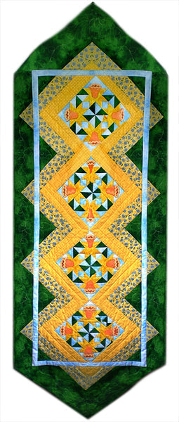 March Daffodils Quilt MGD-310e - Downloadable Pattern