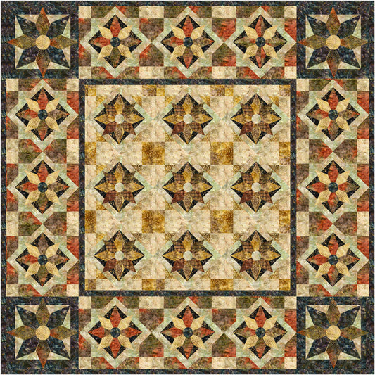 Temple Quilt Pattern MGD-311 - Paper Pattern