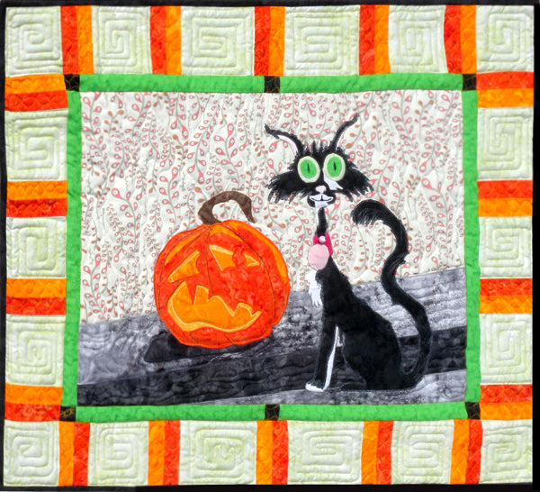Halloween Happens Wall Hanging MMD2-J161e - Downloadable Pattern