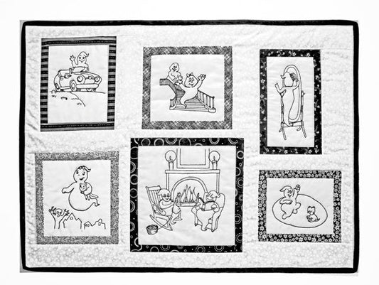 Ghost Life Quilt Pattern MMD2-S505 - Paper Pattern