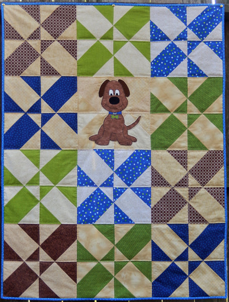 Big Puppy Quilt MSP-113e - Downloadable Pattern