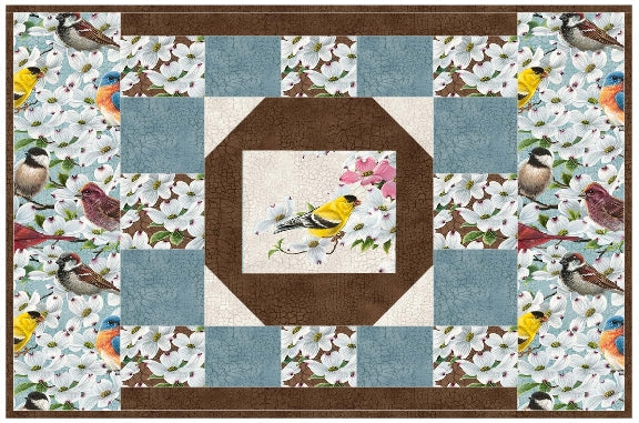Panel Placemats & Table Runner Quilt Pattern NDD-113 - Paper Pattern