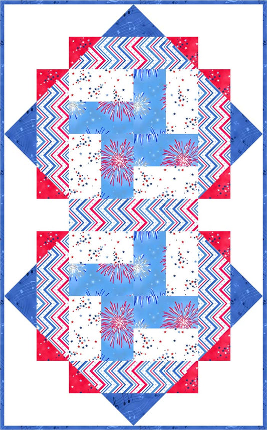 A Nation's Song Quilt Pattern NDD-138 - Paper Pattern