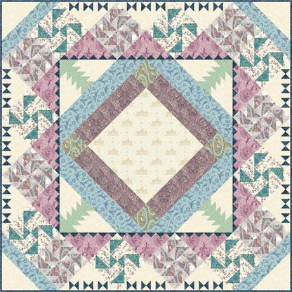 Downton Queen Quilt Pattern NDD-140 - Paper Pattern