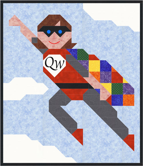Super Quilt Woman NDD-162e - Downloadable Pattern