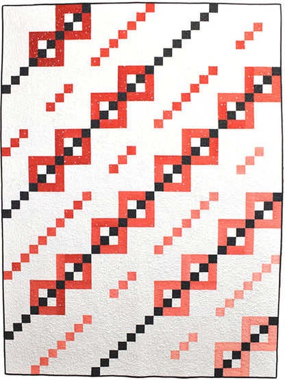 The Square Heads Quilt Pattern NMD-109 - Paper Pattern