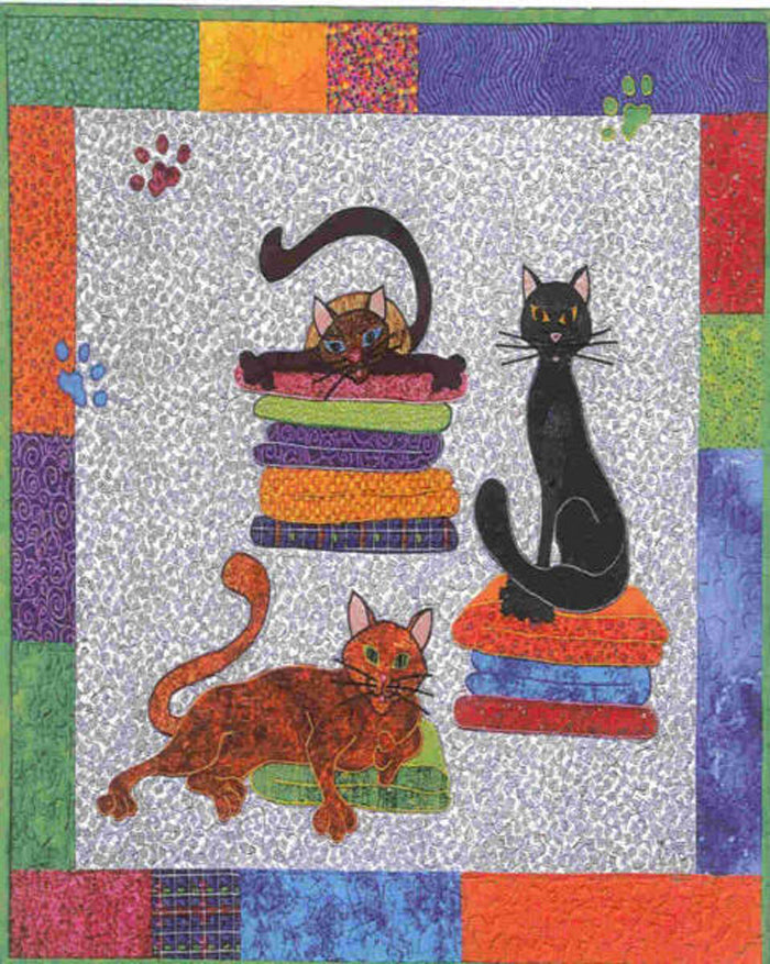 Quilty Cats Pattern NS-15 - Paper Pattern