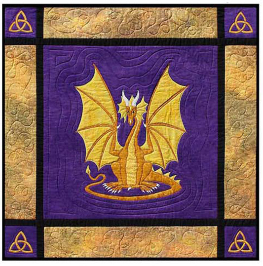 Dragon on Guard Wall Hanging NS-32e - Downloadable Pattern