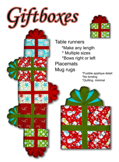 Giftboxes Pattern NS-38 - Paper Pattern
