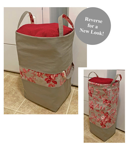 Big-Bigger Laundry Bag Pattern NZP-Q014 - Paper Pattern